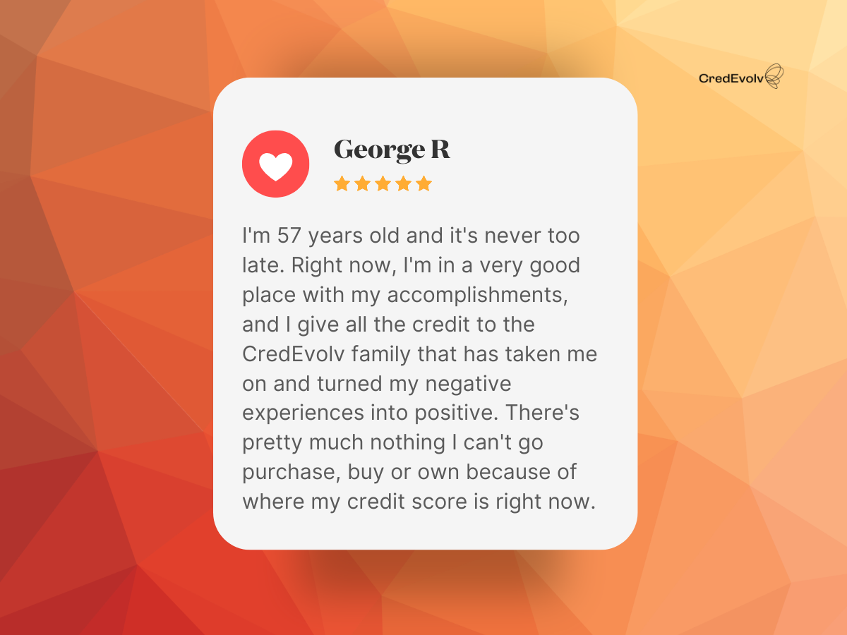 CredEvolv Testimonial - George
