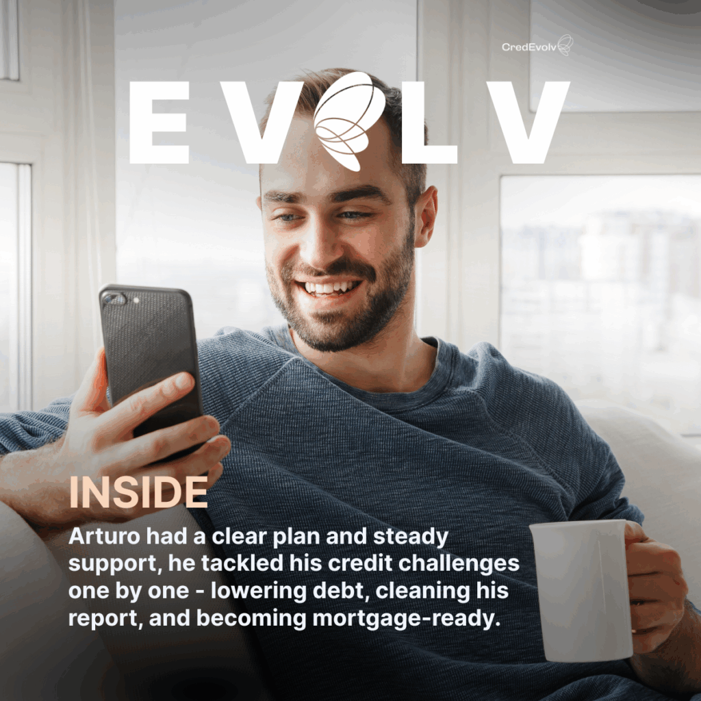 Credit Success Story - From high balances to a stronger credit profile, he is now one step closer to home